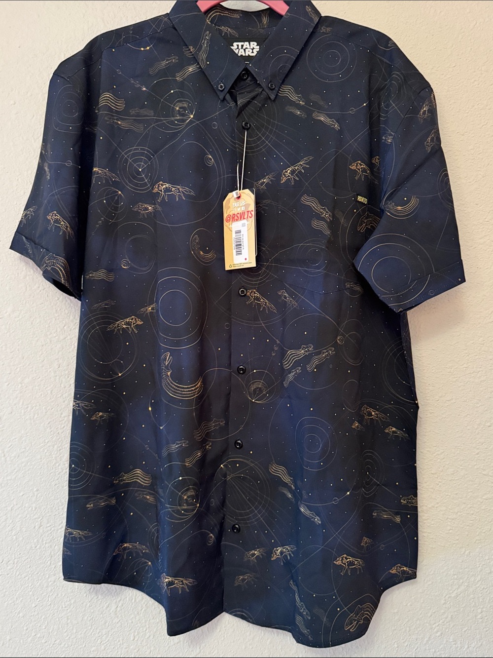 LIMITED Edition-RSVLT Star Wars Short Sleeve Button-Down